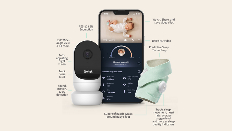 Owlet Cam 2 Baby Video Monitor-15