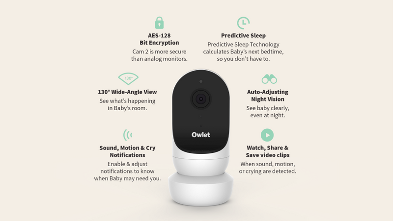 Owlet Cam 2 Baby Video Monitor-16
