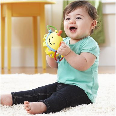 Skip Hop Explore & More Roll-Around Rattles - Bee-2