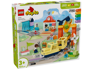 LEGO DUPLO 10428 Big Interactive Community Train-2