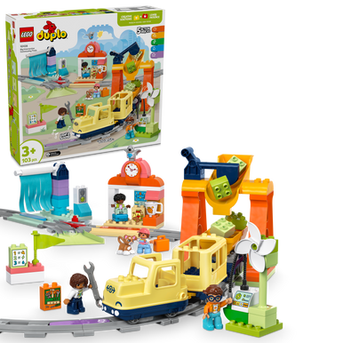 LEGO DUPLO 10428 Big Interactive Community Train-1