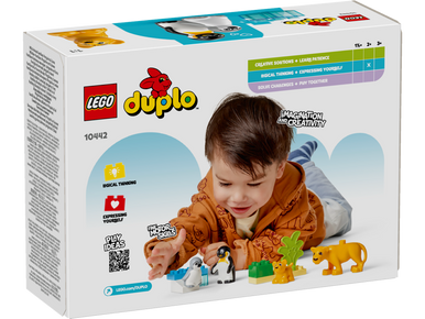 LEGO Duplo 10442 Wild Animal Families: Penguins & Lions-3