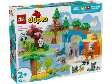 LEGO Duplo 10446 3in1 Wild Animal Families-2