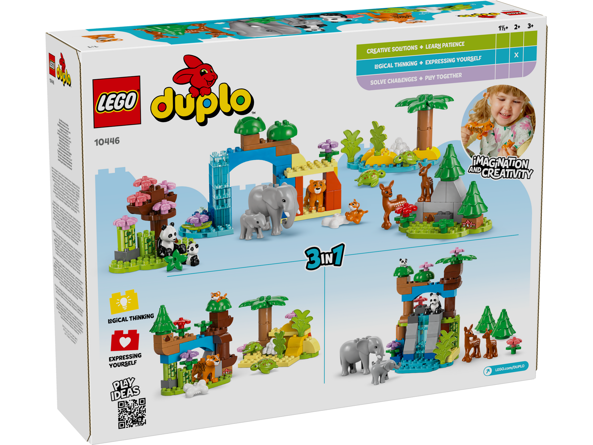 LEGO Duplo 10446 3in1 Wild Animal Families-3