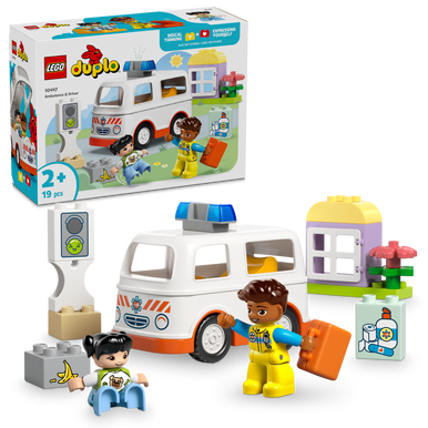 LEGO Duplo 10447 Ambulance & Driver-1