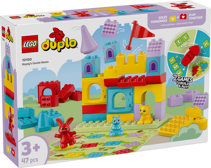 LEGO DUPLO 10450 Hopsy's Castle Game-2