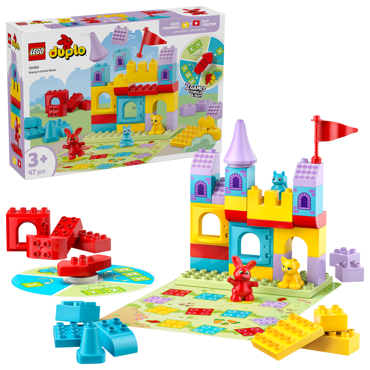 LEGO DUPLO 10450 Hopsy's Castle Game-1