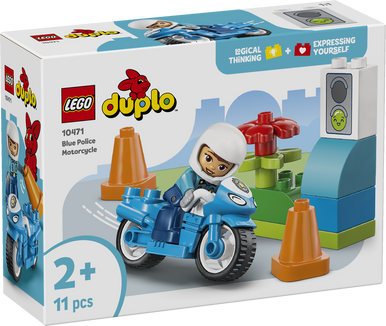 LEGO Duplo 10471 Blue Police Motorcycle-2