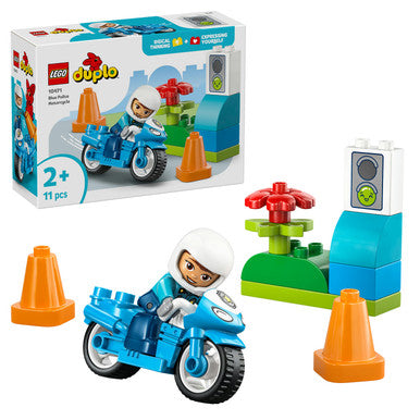 LEGO Duplo 10471 Blue Police Motorcycle-1