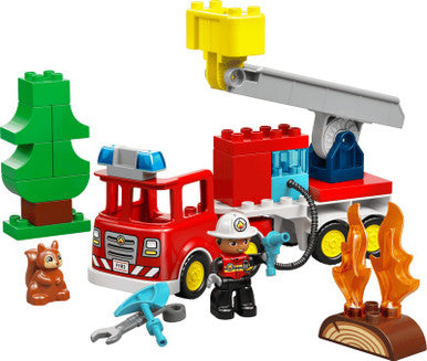LEGO DUPLO 10473  Fire Truck with Hose and Firefighter-3