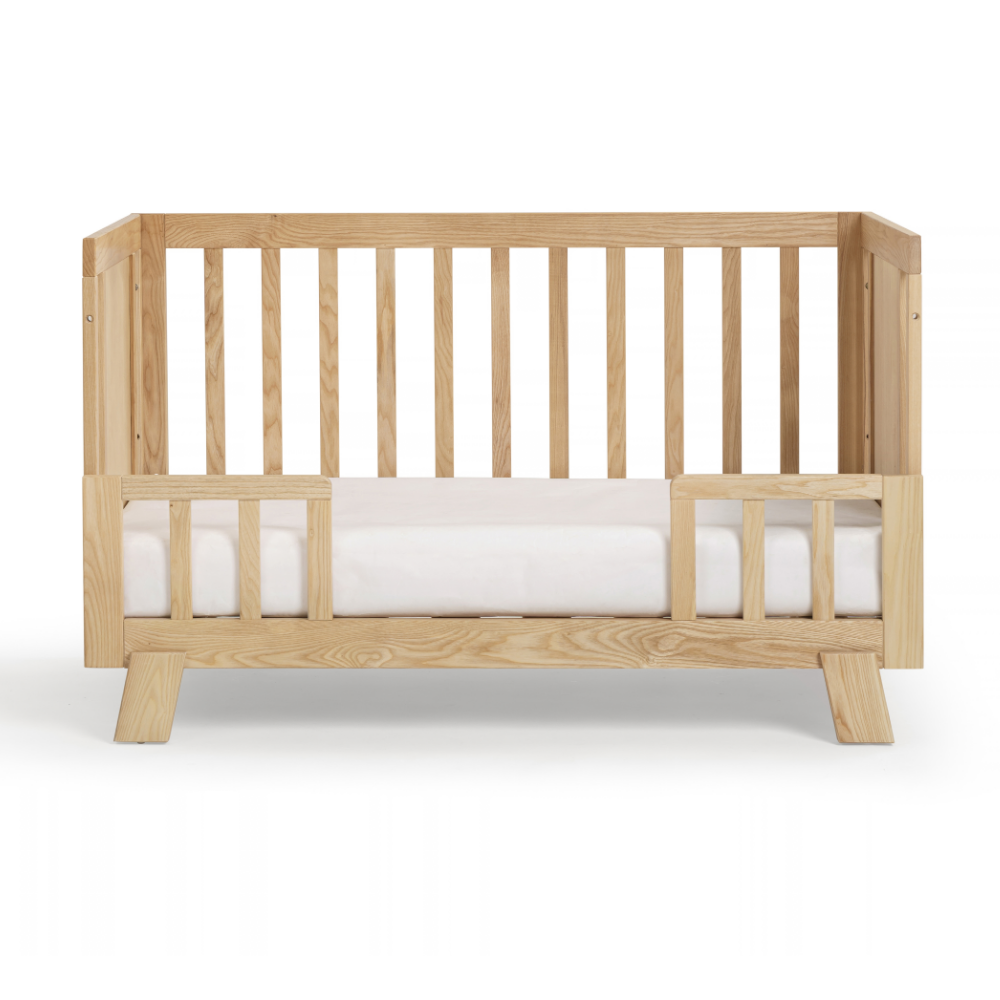 Super Nanny Everly Cot and Toddler Rail Bundle-2