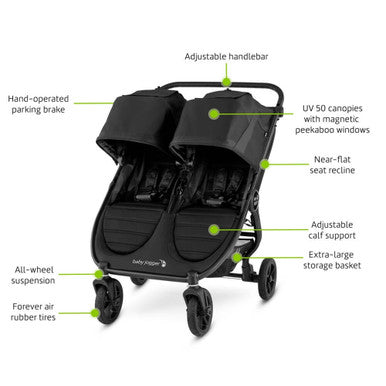 Baby Jogger City Mini GT 2 Double Stroller-2