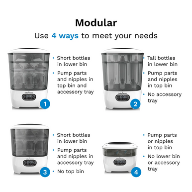 Baby Brezza One Step Steriliser Dryer Advanced-4