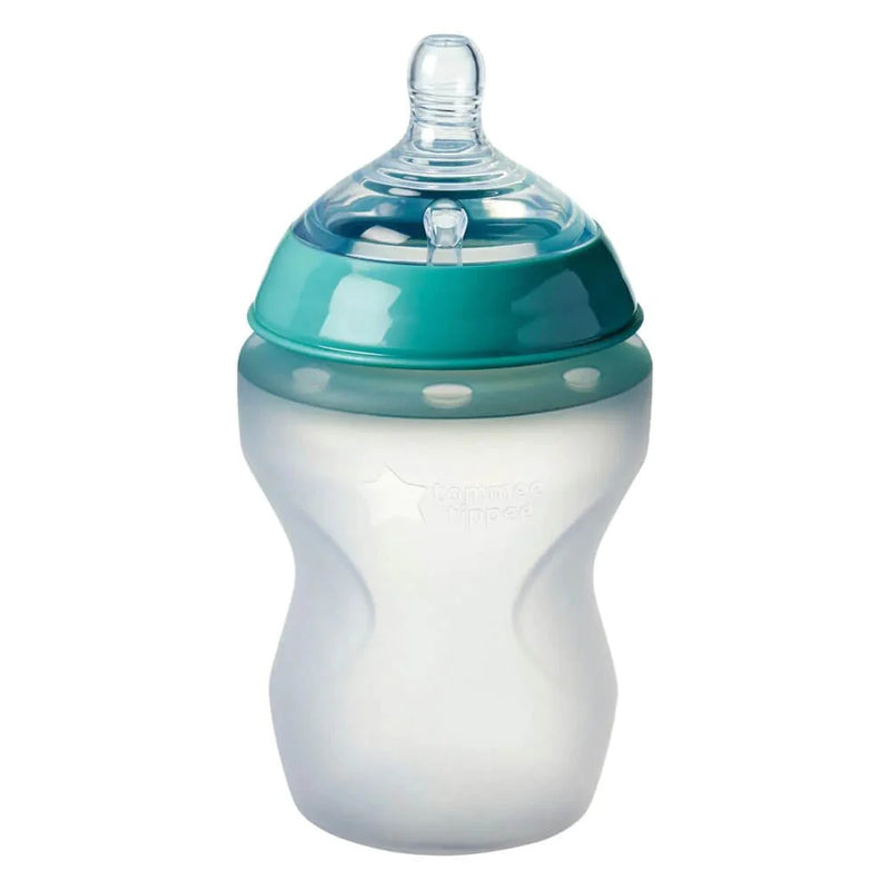 Tommee Tippee Closer To Nature Silicone Bottle 260ml 2pk-4