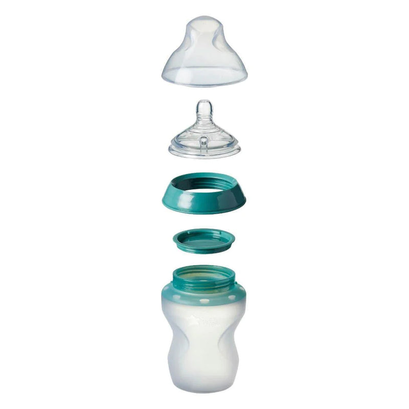 Tommee Tippee Closer To Nature Silicone Bottle 260ml 2pk-6