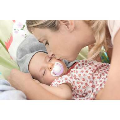 NUK Star Silicone Soother 0-6 months / Pink-2