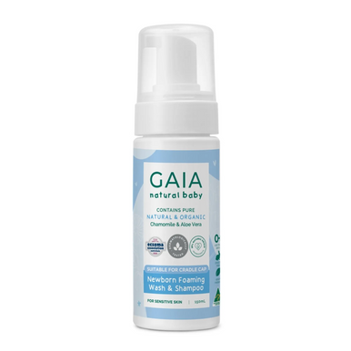 Gaia Newborn Foam Wash & Shampoo 150ml-1