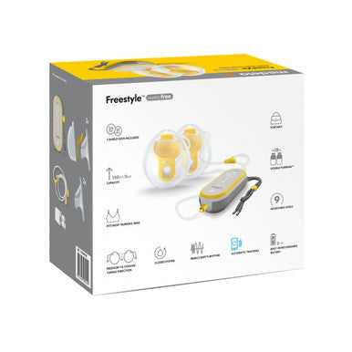 Medela Feeding Freestyle™ Hands-Free Double Electric Wearable Breast Pump-2