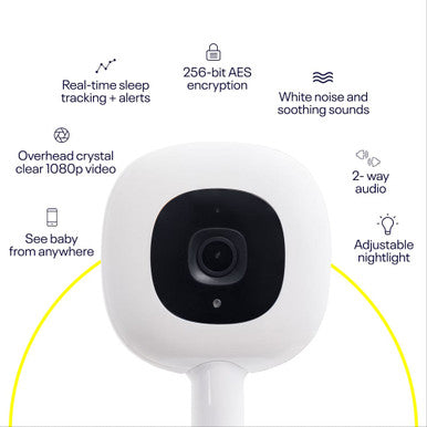 Nanit Pro Baby Monitor & Floor Stand V2-4