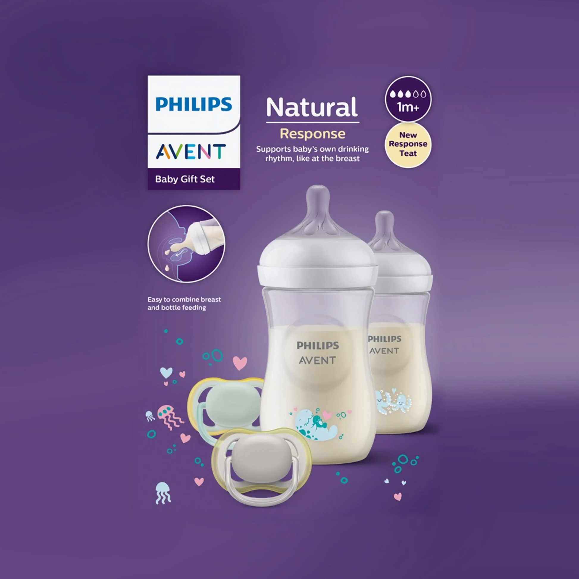 Philips Avent Natural Response Gift Pack 260ml-5