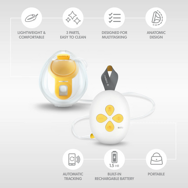 Medela Solo Hands-Free Single Breast Pump-3