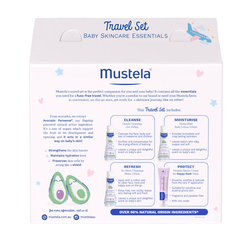Mustela 4pc Baby Travel Set-2