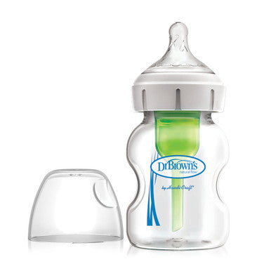 Dr Brown's Options+ Wide-Neck Glass Bottle 150ml - Elephant-2