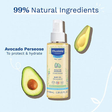 Mustela Massage Oil 100ml-2