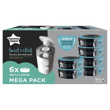Sangenic Nappy Wrapper Cassette 6 Pack-2