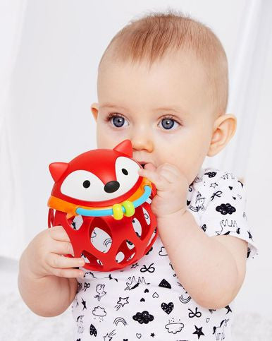 Skip Hop Explore & More Roll-Around Rattles - Fox-2