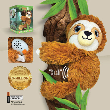 Sloth Baby Shusher - Plush Soothing Sloth Companion-1