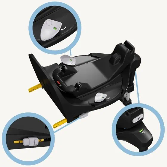 Maxi Cosi Eva³ Compact Stroller & Pebble 360 Pro² + Familyfix 360 Pro Base Bundle-7