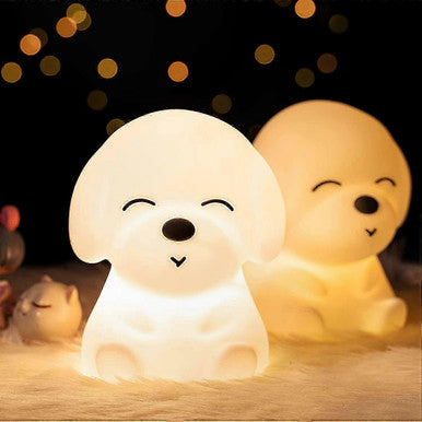 Rechargeable Silicone Puppy Night Light-1