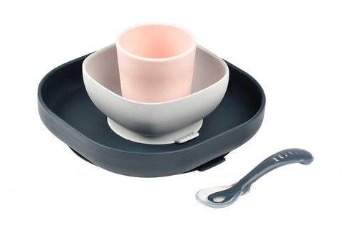 Beaba Silicone Suction Meal Set-4