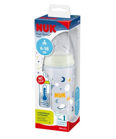NUK First Choice Plus Bottle 300ml Night-4