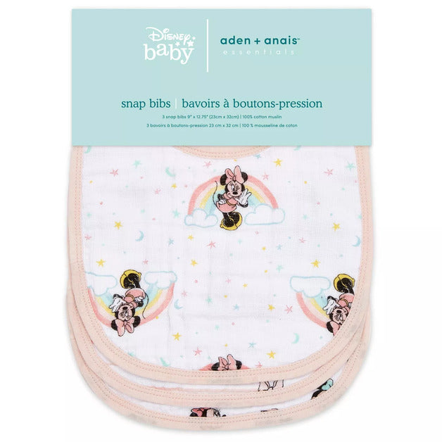 Aden & Anais Snap Bibs - 3 pack-26