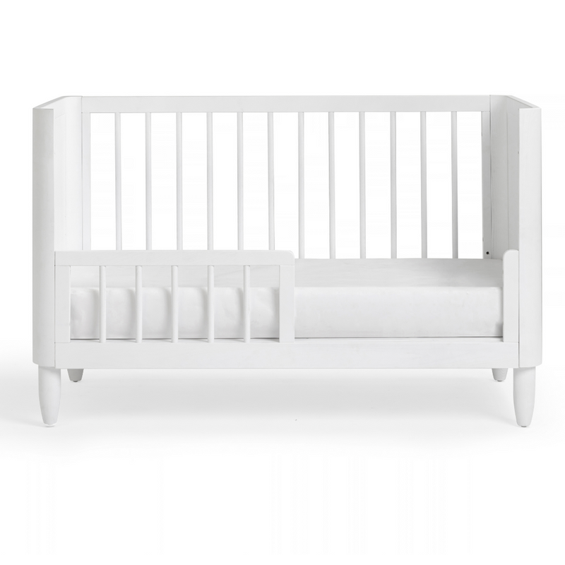 Super Nanny Sienna Cot and Toddler Rail Bundle-2