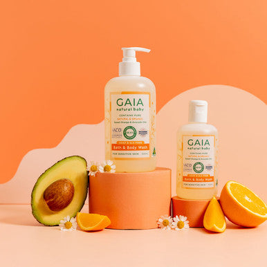 Gaia Natural Baby Bath & Body Wash-1