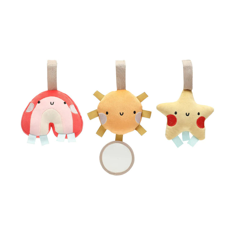 Pearhead Stroller Toy Set of 3-4