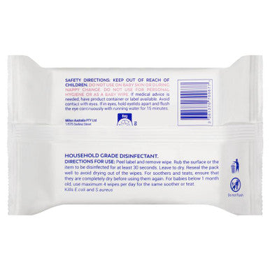 Milton Wipes Antibacterial Surface 30 Pack-2