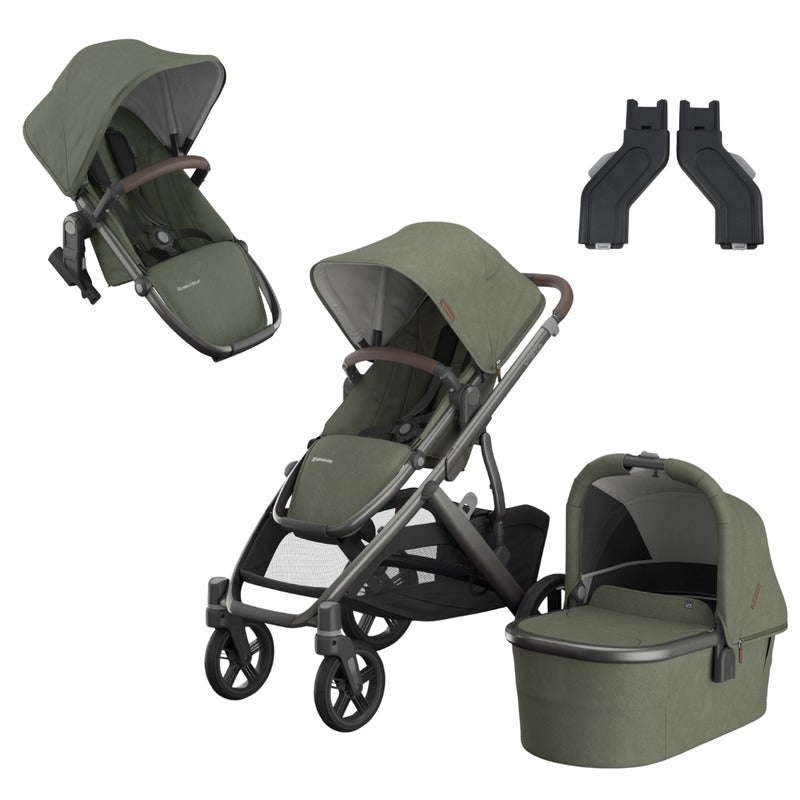 UPPAbaby VISTA V3 Stroller with Rumble Seat Bundle-3