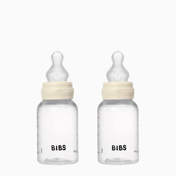 BIBS Baby Bottle Complete Set 2pk - Ivory-5