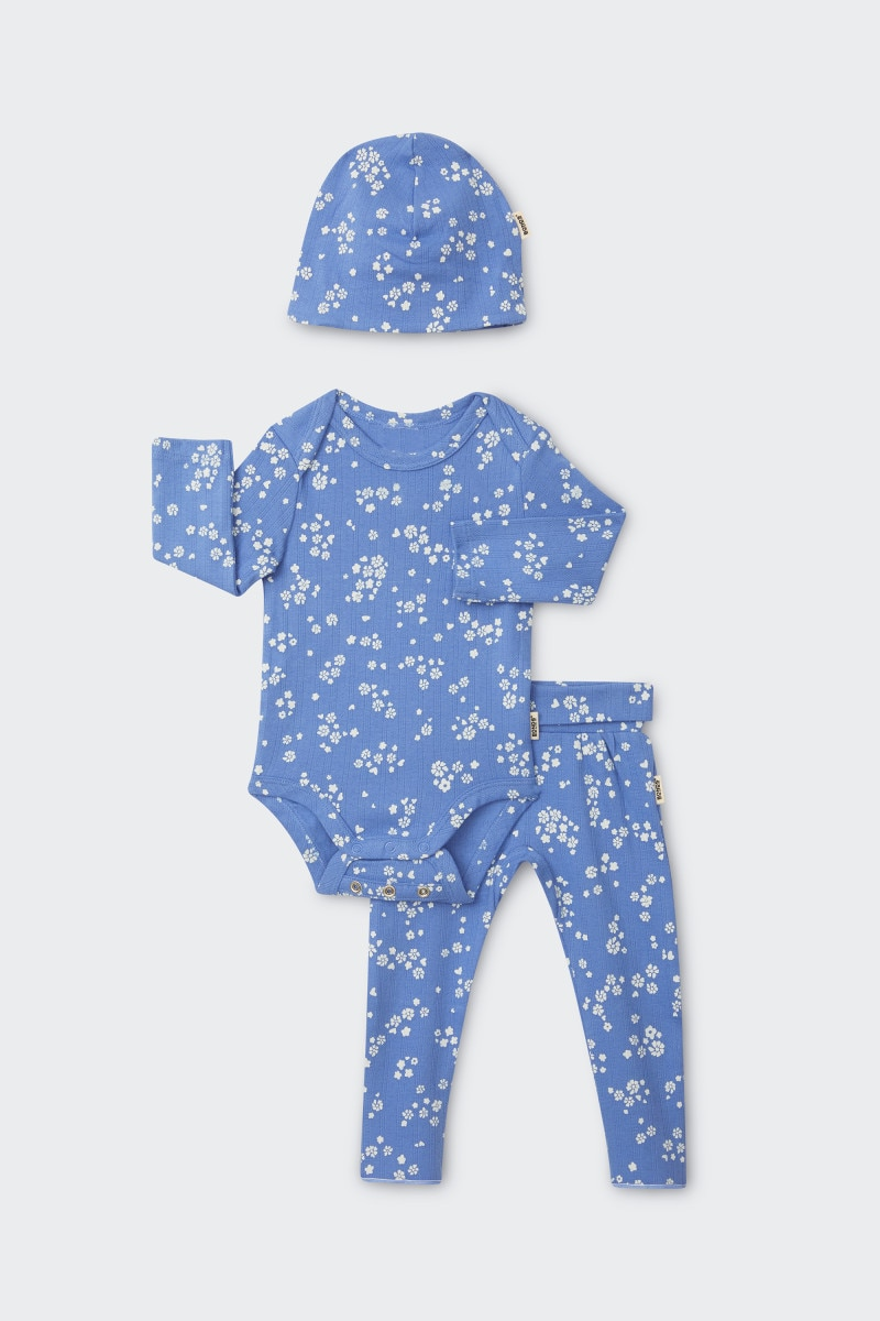 Bonds Pointelle 3pc Set - Love Blossom-1