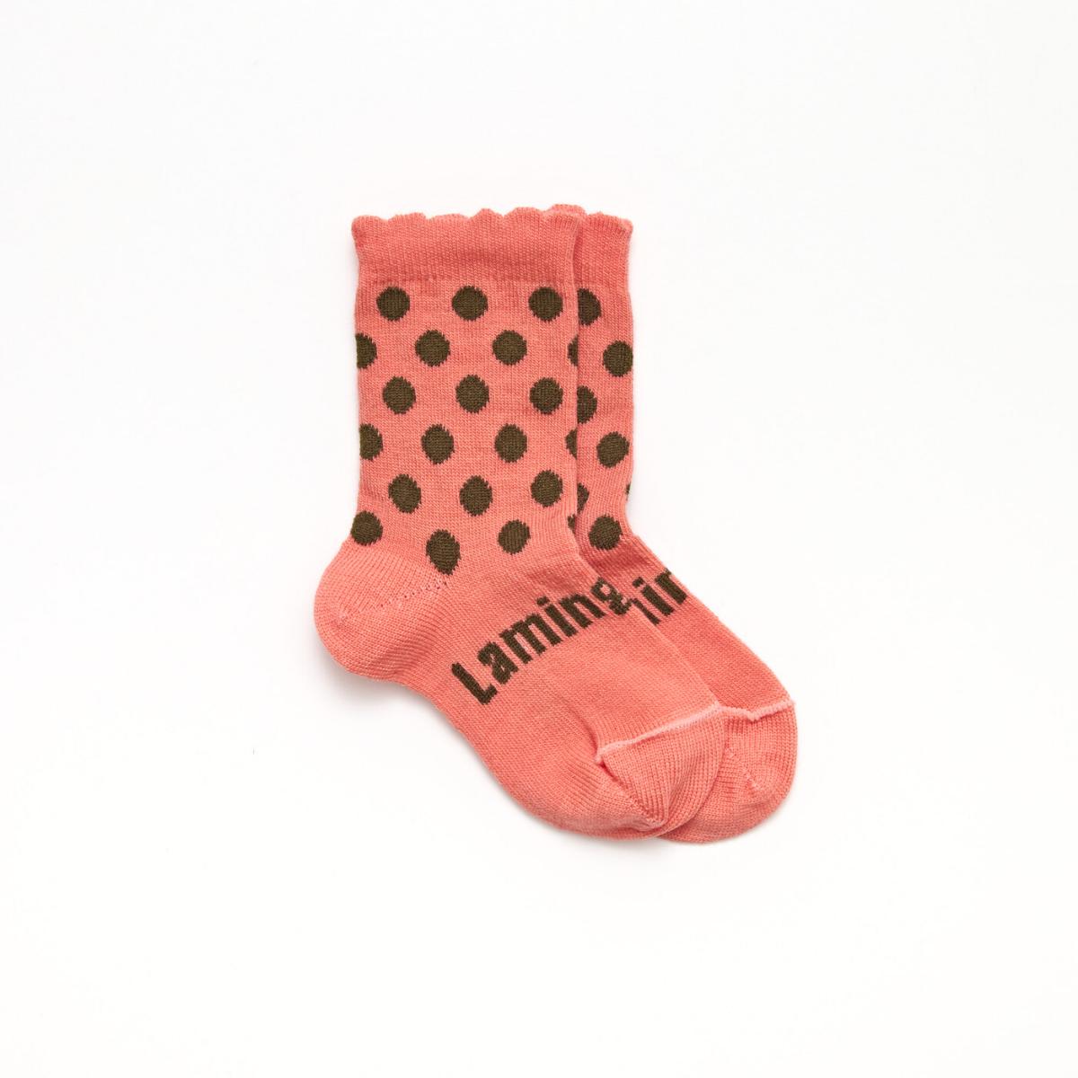 Lamington Baby Merino Wool Crew Socks - Isla-1