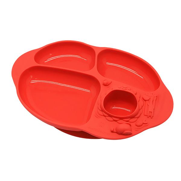 Marcus & Marcus Yummy Dips Suction Divided Plate-5