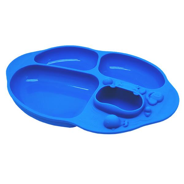 Marcus & Marcus Yummy Dips Suction Divided Plate-6