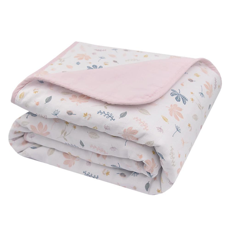 Living Textile Organic Muslin Cot Blanket-6