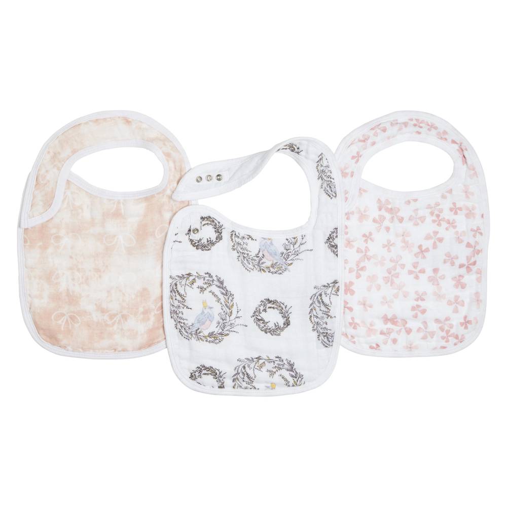 Aden & Anais Snap Bibs - 3 pack-4