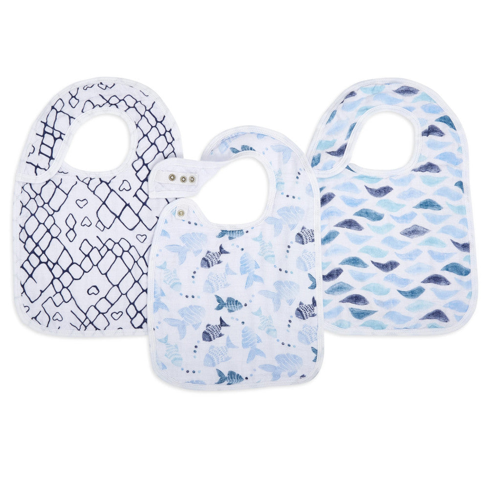 Aden & Anais Snap Bibs - 3 pack-6