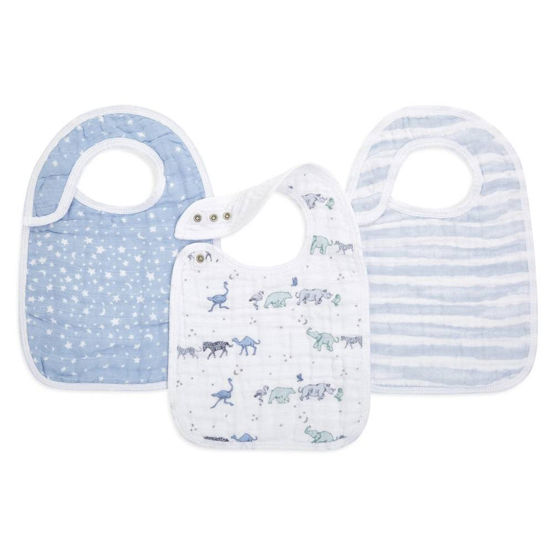 Aden & Anais Snap Bibs - 3 pack-7